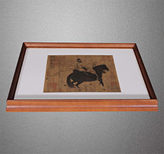 南通市书画装裱配框服务案例